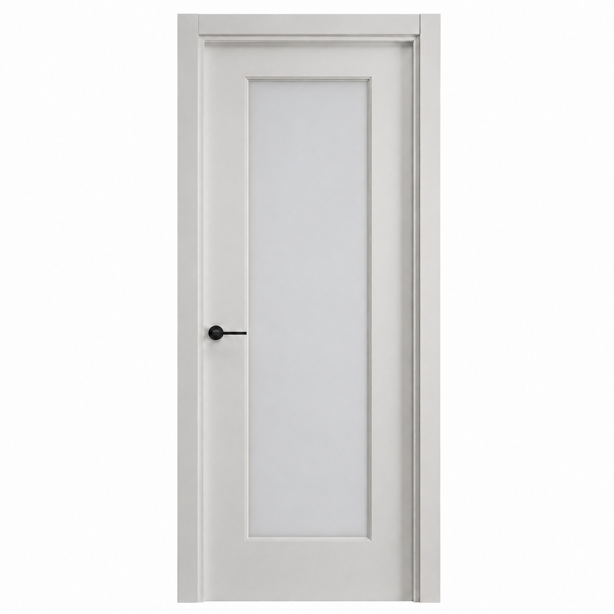 Puerta interior lacada blanca modelo lisa 1VC71:377 72:380 73:382 74:392 75:394