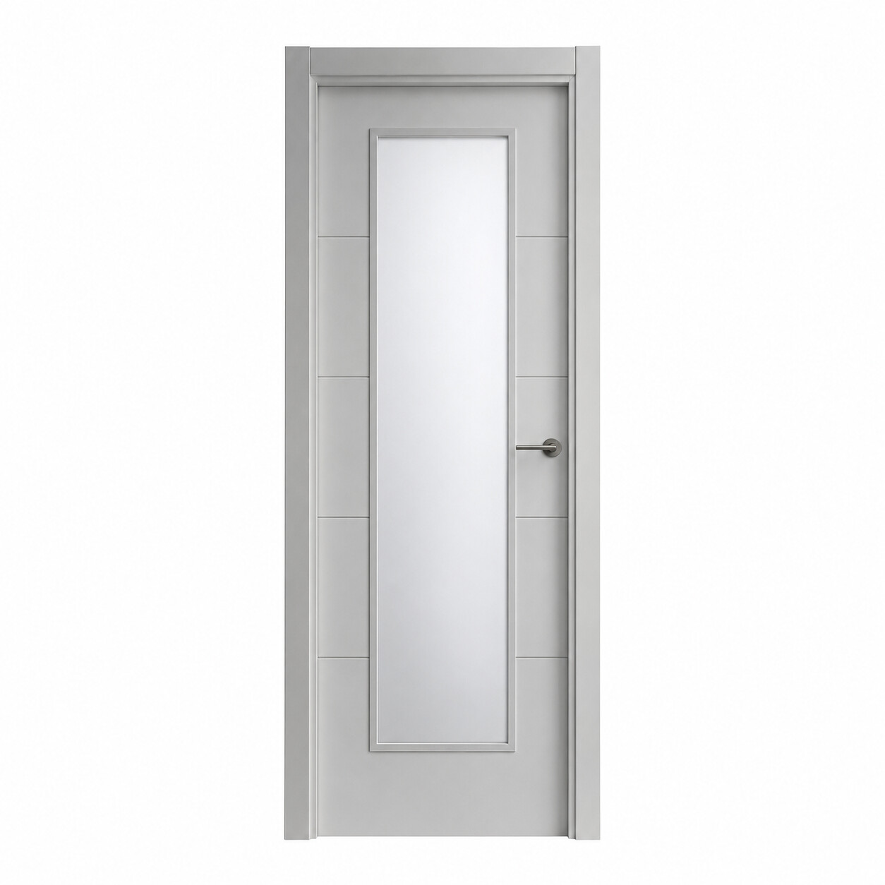 Puerta interior lacada blanca modelo 8500 1V101:497 102:500 103:502 104:512 105:514