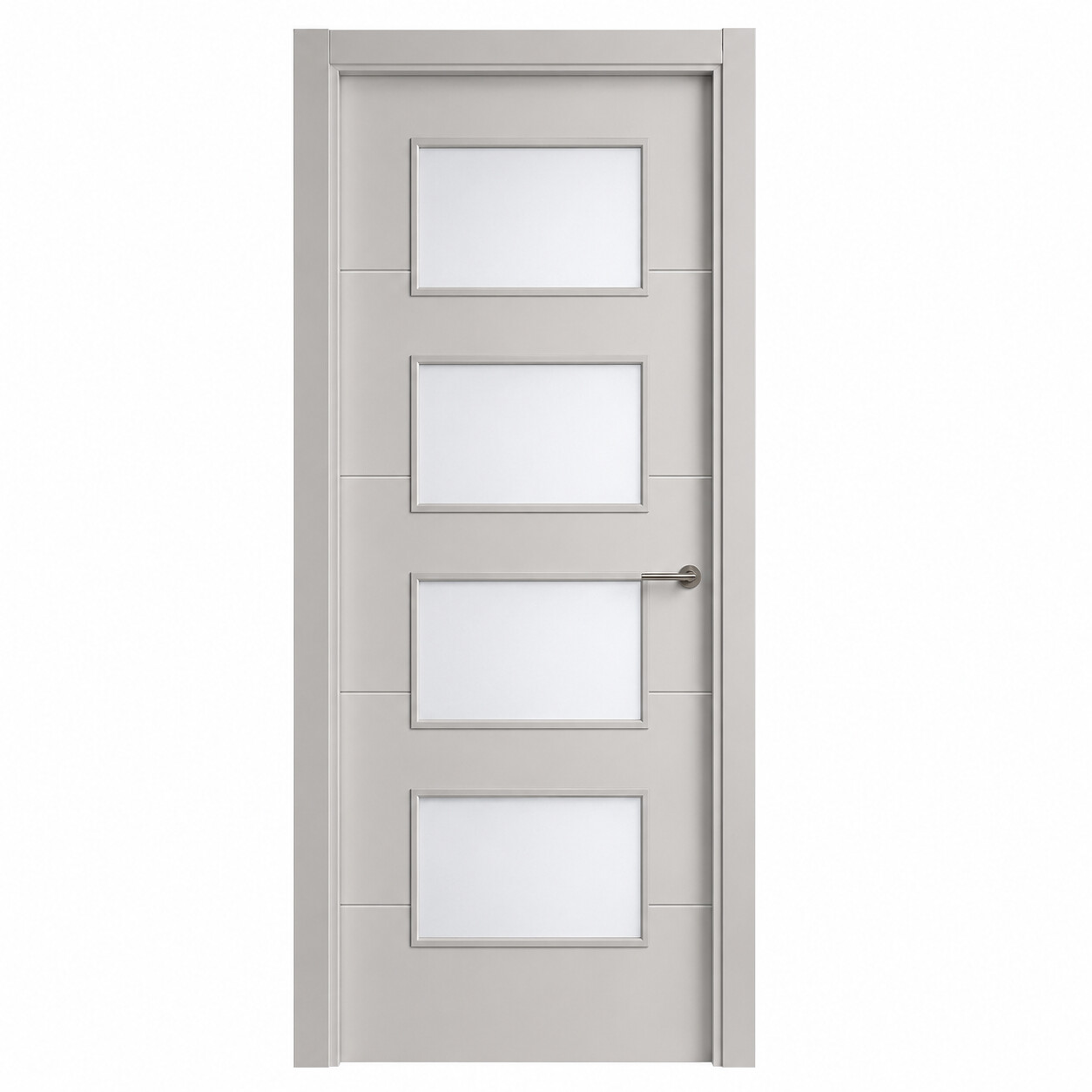 Puerta interior lacada blanca modelo 8500 4V111:537 112:540 113:542 114:552 115:554