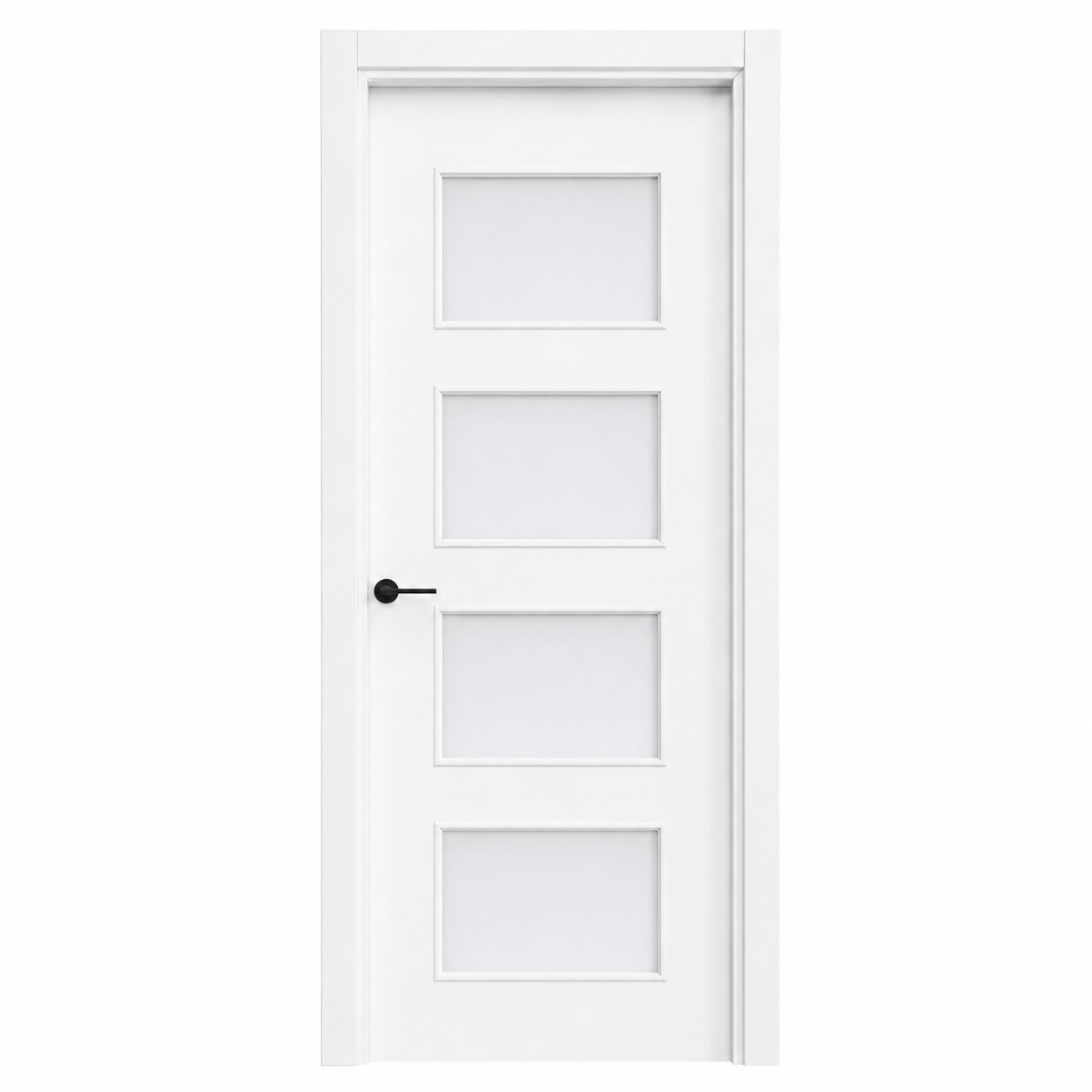 Puerta interior lacada blanca modelo 8100 4V266:1157 267:1160 268:1162 269:1172 270:1174